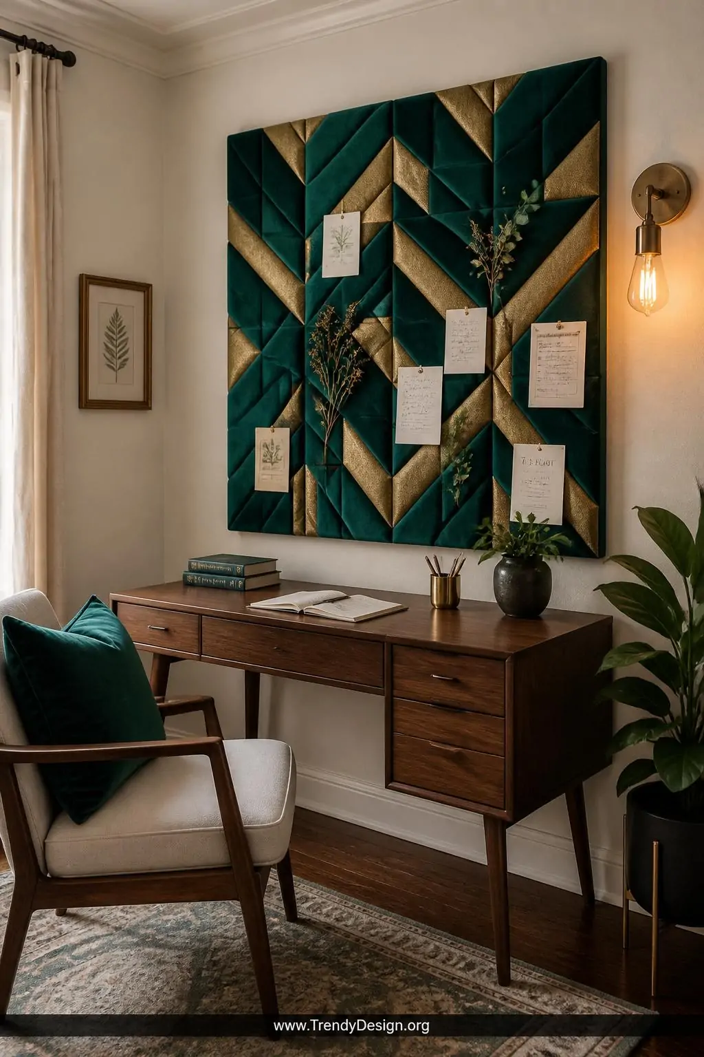 7 Creative Bulletin Board Ideas for Your Home Office That Beat Plain Cork