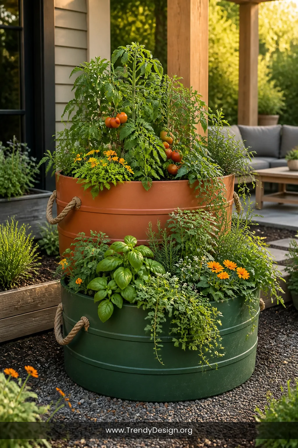 5 Creative Ways to Repurpose 55 Gallon Plastic Drums Into Stunning Home Decor