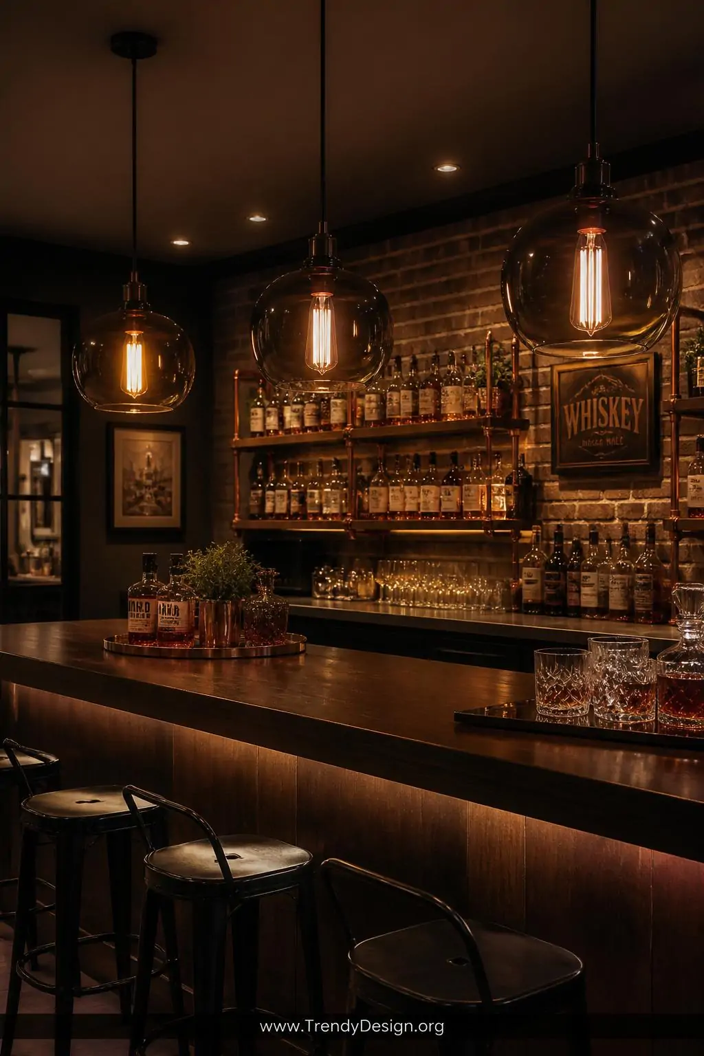 7 Inspiring Home Bar Lighting Ideas That Set the Right Vibe Every Time