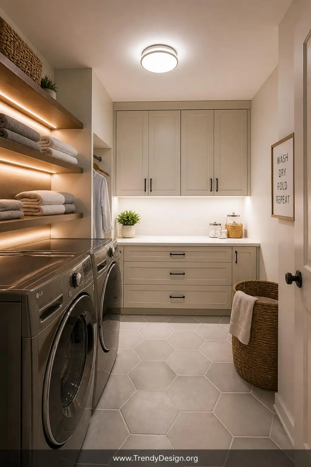 5 Clever Laundry Room Lighting Ideas That Make the Chore Feel Less Dreadful