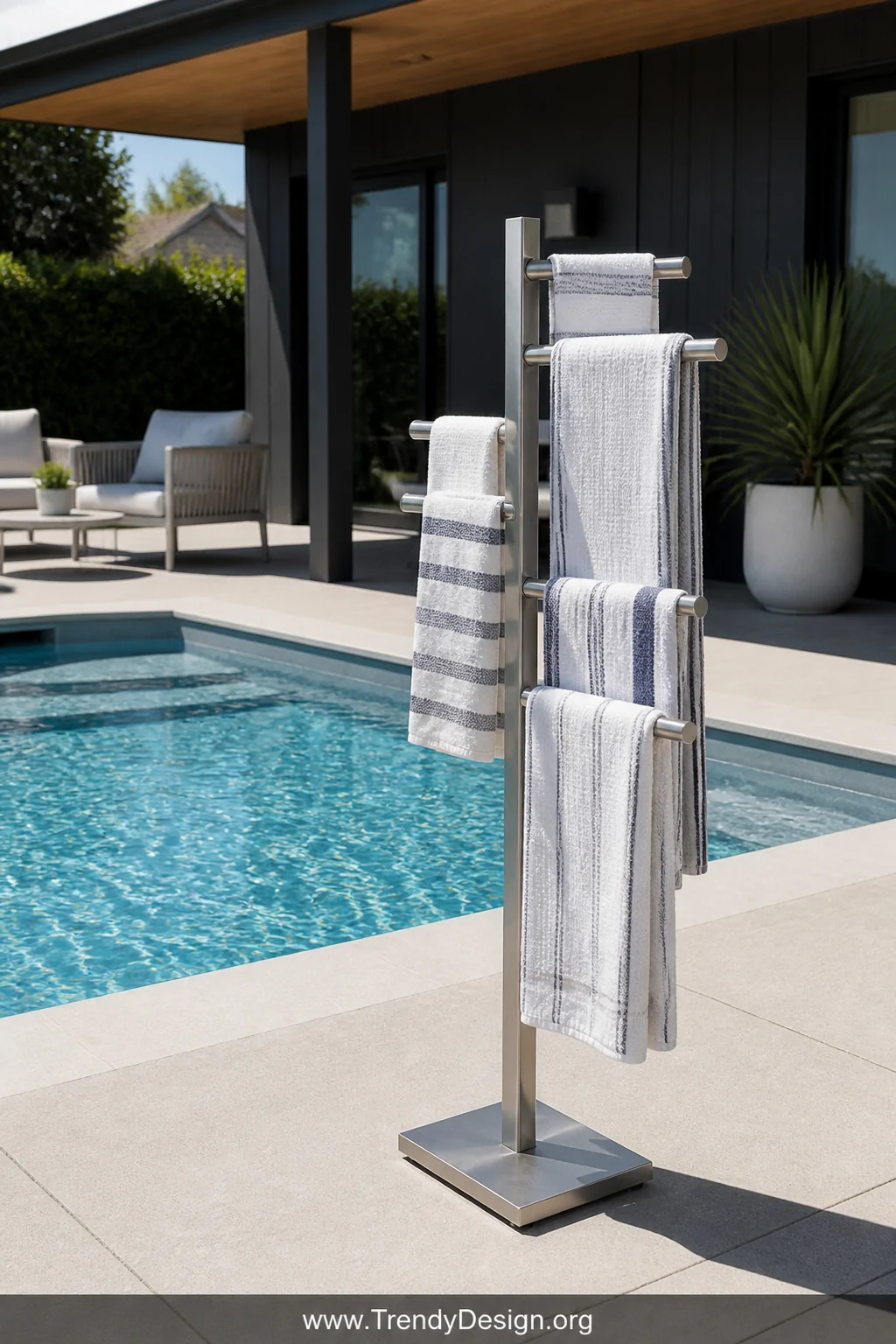7 Pool Towel Storage Ideas That Keep Your Poolside Neat and Stylish All Summer