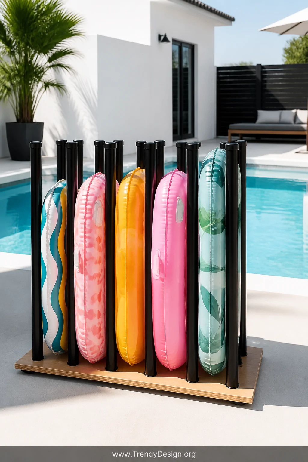 6 DIY Pool Storage Ideas That Keep Floats and Towels Tidy All Season