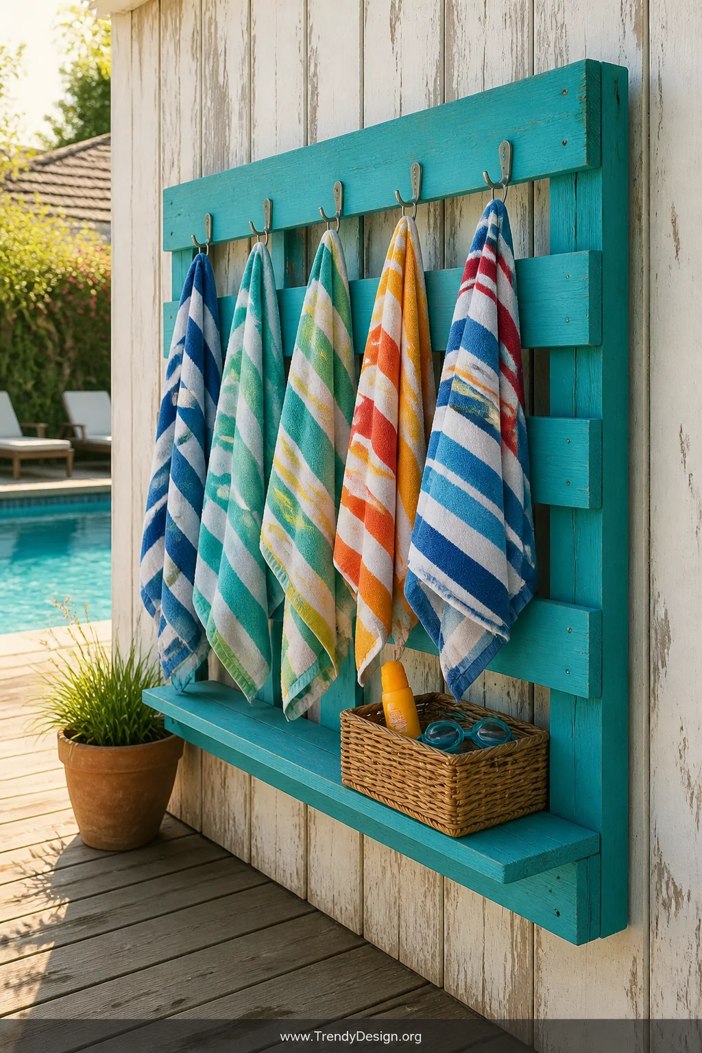 8 Ways to Organize Pool Towels and Floats Without Spending a Fortune