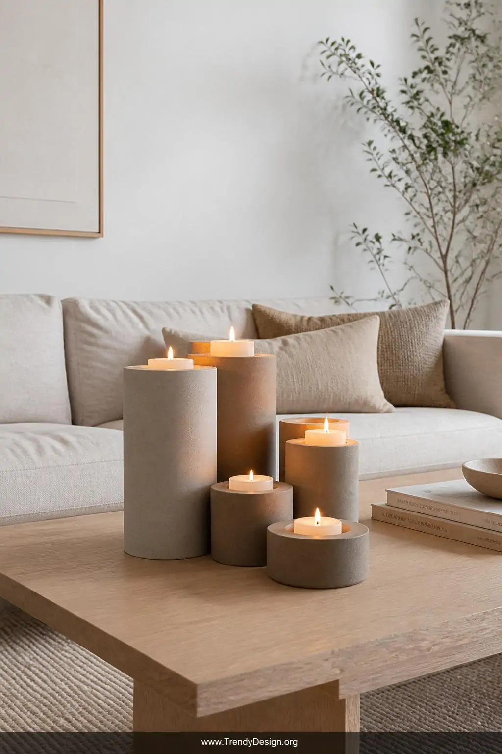 6 Concrete Candle Holder Ideas That Will Transform Your Home Decor
