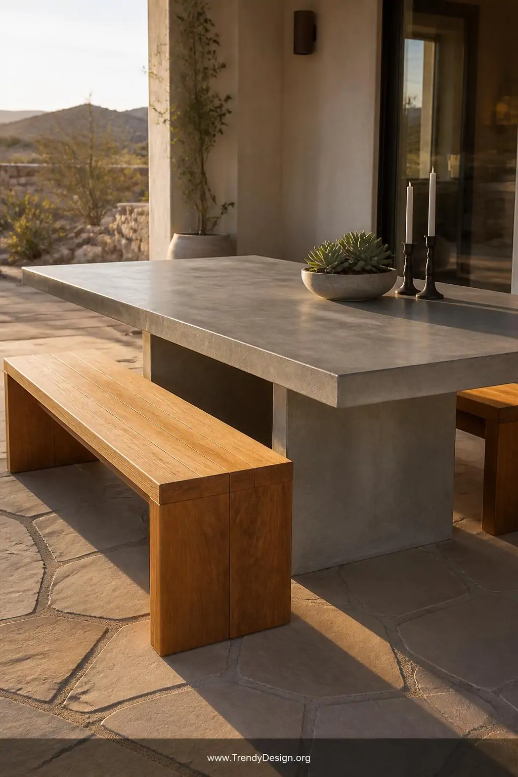6 Concrete Outdoor Table Ideas That Will Transform Your Backyard Forever