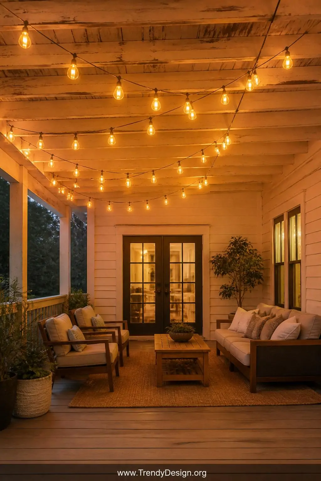 6 Charming Back Porch Lighting Ideas That Set the Perfect Evening Mood