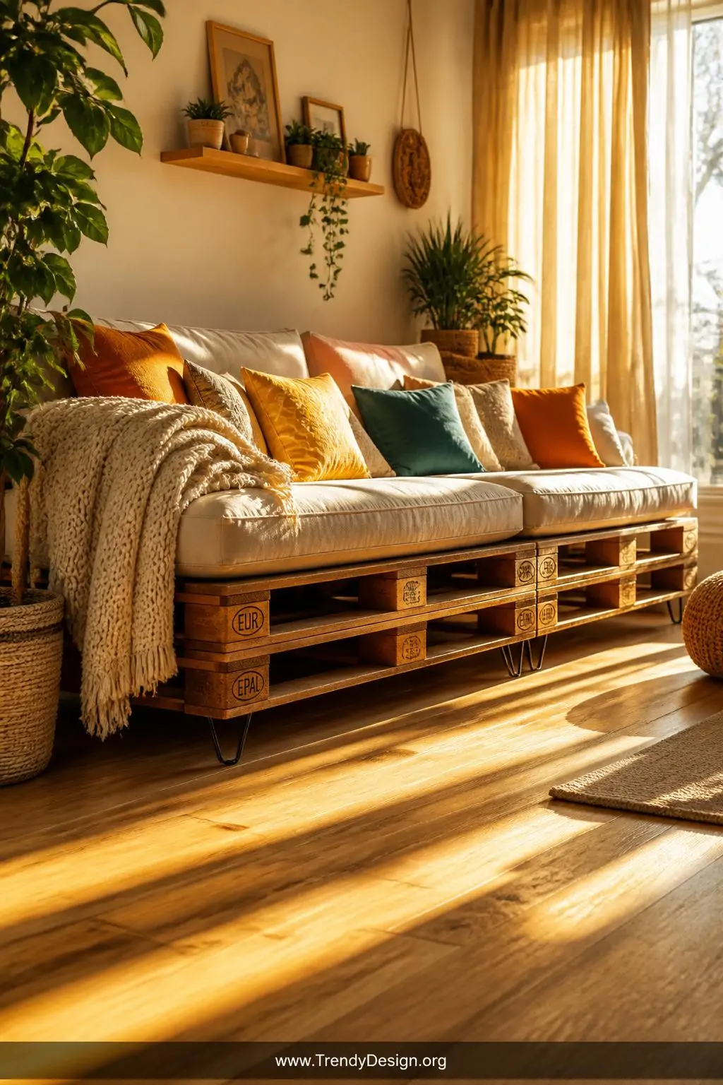 8 Wood Pallet Furniture Ideas That Will Transform Your Home on a Budget