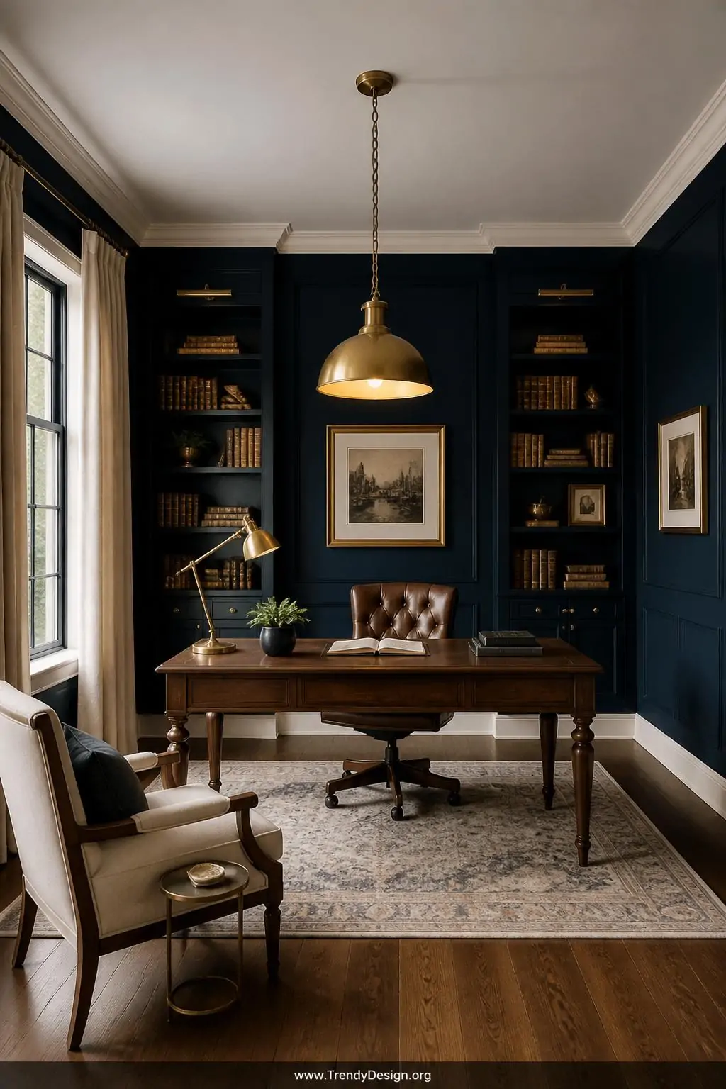 9 Dramatic Dark Wall Paint Ideas That Make a Bold Statement in Any Room