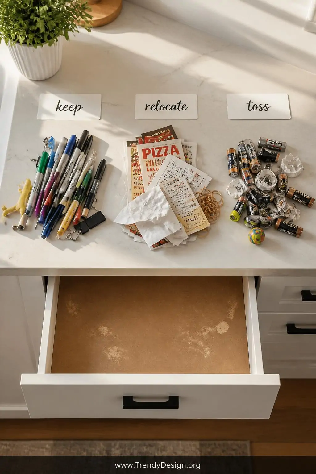 6 Clever Junk Drawer Organization Ideas That Bring Calm to Every Kitchen